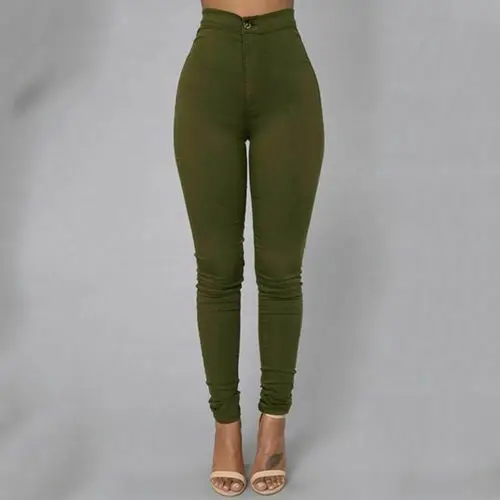Hirigin 5 Colors Style Women Denim Skinny Leggings Pants High Waist Stretch Jeans Pencil Trousers Plus Size S-3XL Hirigin 5 Colors Style Women Denim Skinny Leggings Pants High Waist Stretch Jeans Pencil Trousers Plus Size S-3XL