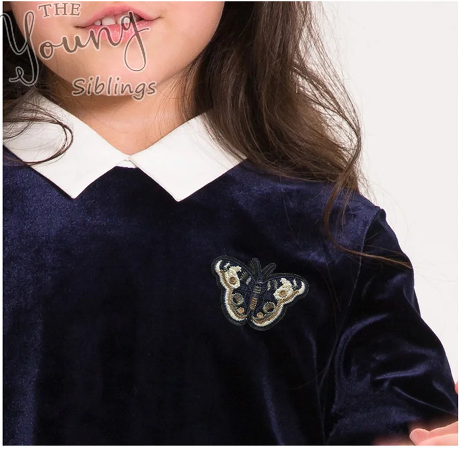 butterfly Patches For Clothing Iron On Embroidered Appliques DIY Apparel Accessories Fabric Badges|butterfly patch|patches for clothing ironpatches |