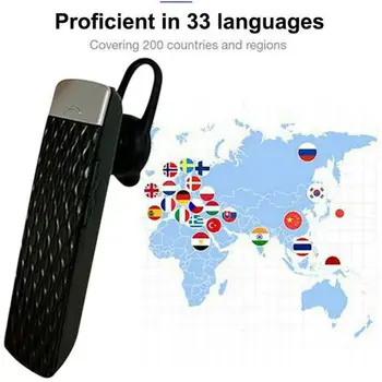 

new 36 Languages Headphone Wireless Business Real-time Translation Into The Ear T2 Translation Smart Headset Meeting Translators