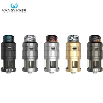 

Vandy Vape MATO RDTA Tank 5ml Atomizer with Triple Fused Clapton Coil Vandyvape Electronic Cigarette Vaporizer