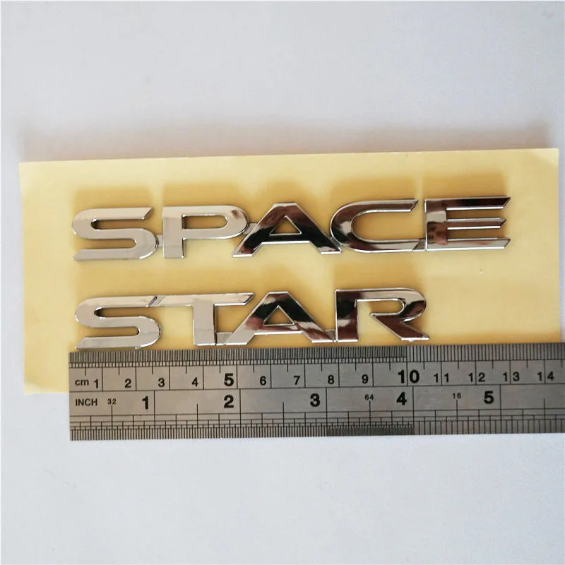 Space star chrome badge 05