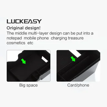 

Black Car Storage Boxes For Tesla Model 3 Interior Stowing Tidying Replacement