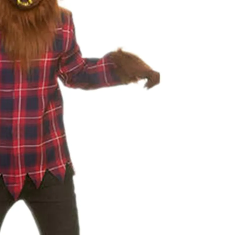 Werewolf Boys Fancy Dress Halloween Fairy Tale Animal Wolf Childrens Kid Costume Werewolf Boys Fancy Dress Halloween Fairy Tale Animal Wolf Childrens Kid Costume