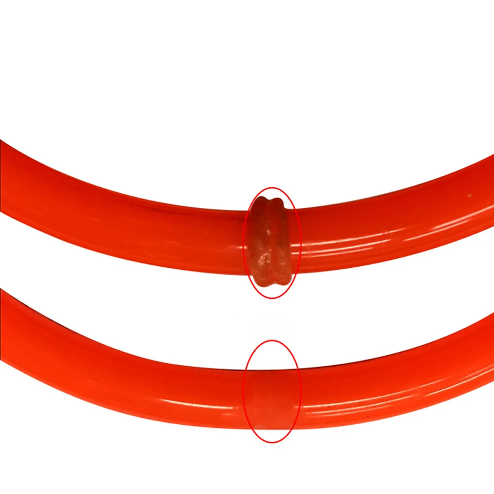 Polyurethane Conveyor Belts PU Round Drive Belt Meltable Cord Diameter 2/3/4/5/6/7/8/9/10/12mm rubber belt transmission drive belt synchronous belt