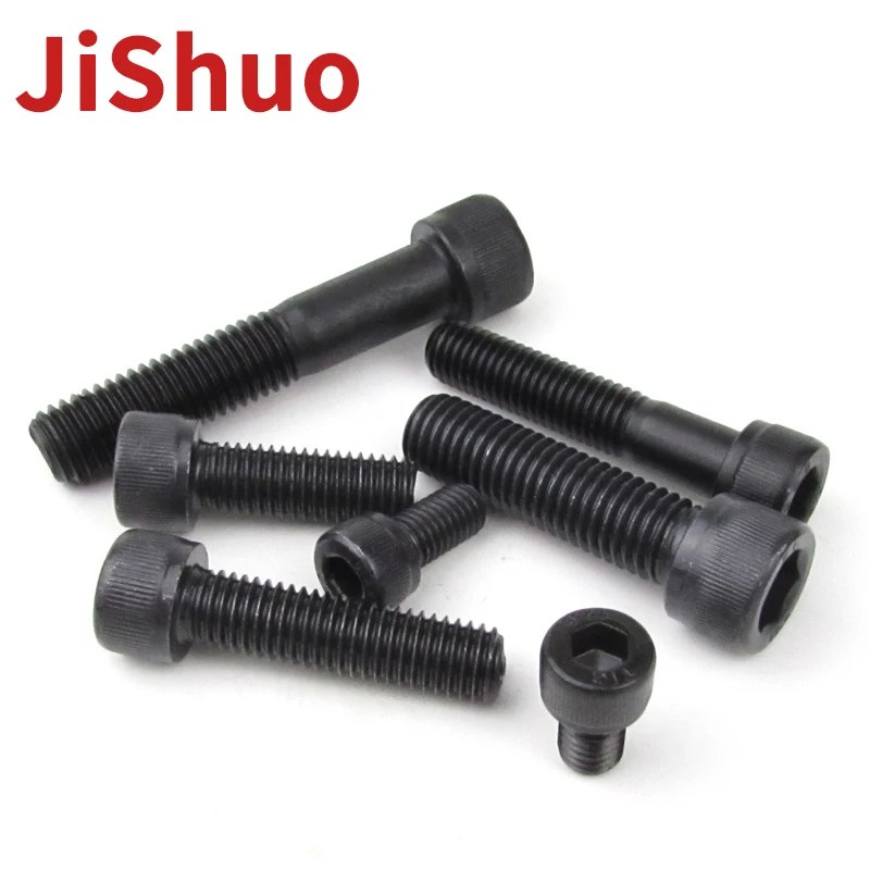 M14/M16/M18/M20 болт с шестигранной головкой из легированной стали DIN912 черный крепеж
