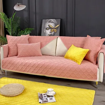 

Washable Sofa Cover Slip Resistant Slipcover Seat European Style Couch Cover Sofa Towel Removable Armrest for Living Room