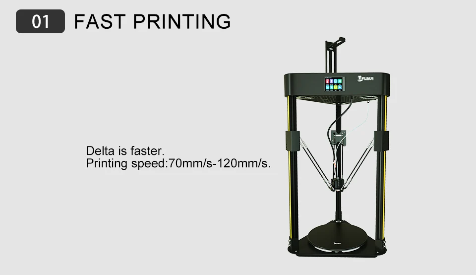 Flsun Q5 3D Printer model TMC2208 Silent Driver o Leveling Resume