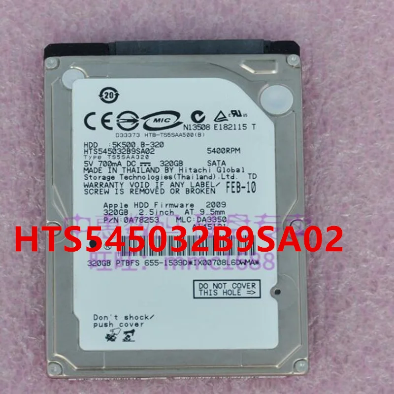 95% Новый оригинальный HDD для Hitachi 320GB 2 5 &quot8MB SATA 5400RPM ноутбука HTS545032B9SA02 |