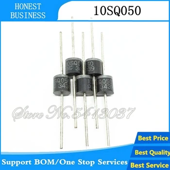 

50PCS-100PCS/lot 10SQ050 10A 50V Schottky Rectifiers Diode Brand New R-6