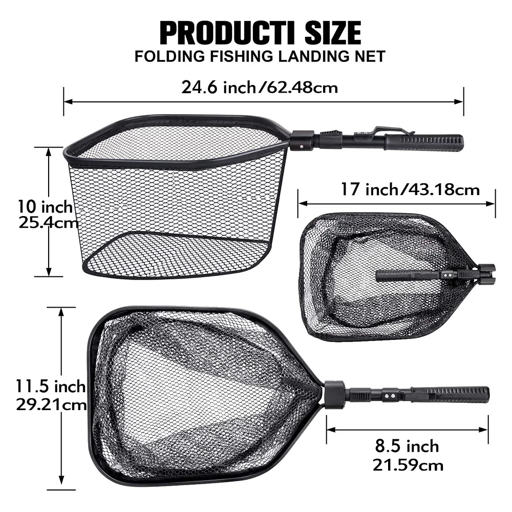 Portable Folding Fishing Net (2)