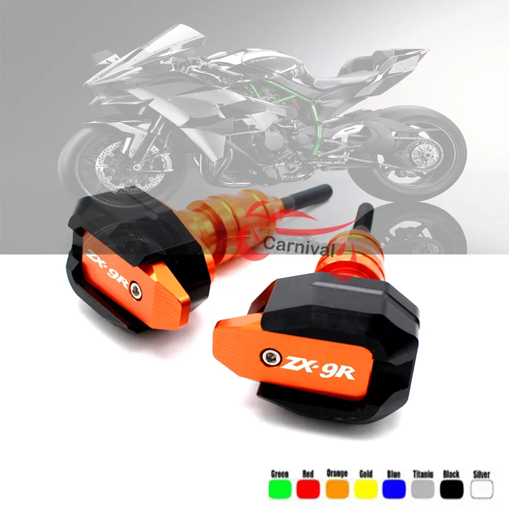 Подходит для KAWASAKI ZX-9R NINJA 1994- ZX9R мотоциклетная защита от падения Рамка слайдер обтекатель краш-накладка крышка Kawasaki