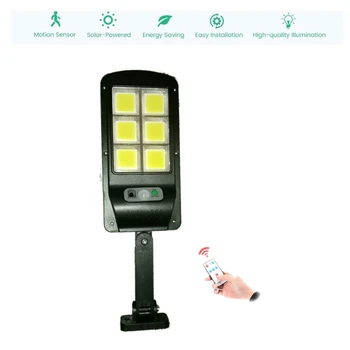 

solar light lamp floodlight reflector Steps Light-sensitive Wall Security Outdoor Garden Fence pathway Stairs remote controller
