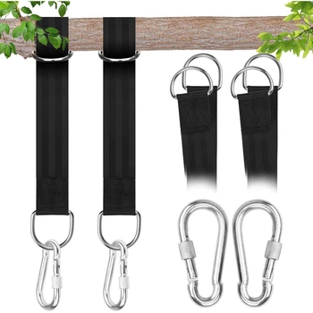 

Tree Swing Hanging Straps 150cm Hammock Hanger Straps Porch Swing Straps for Hammock Swing Camping Backpacking and Patio