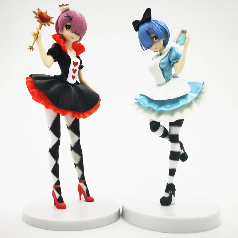 Re:Zero начальная жизнь в другом мире SSS REM in Wonderland фигурка игрушка фигурки T30|Игровые