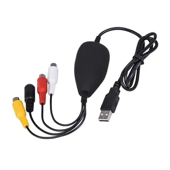 

USB Video Capture Card Adapter TV DVD VHS Captura De V Deo Card ,VHS To DVD Converter USB2.0 Video Capture Converter Adapter