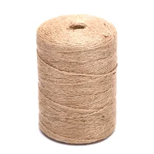  50m/80m/100m Handmade Hemp Linen Cords Rope To Tie Burlap Twine Rope String DIY Craft Decoration Cuerda Yute Corde Chanvre 