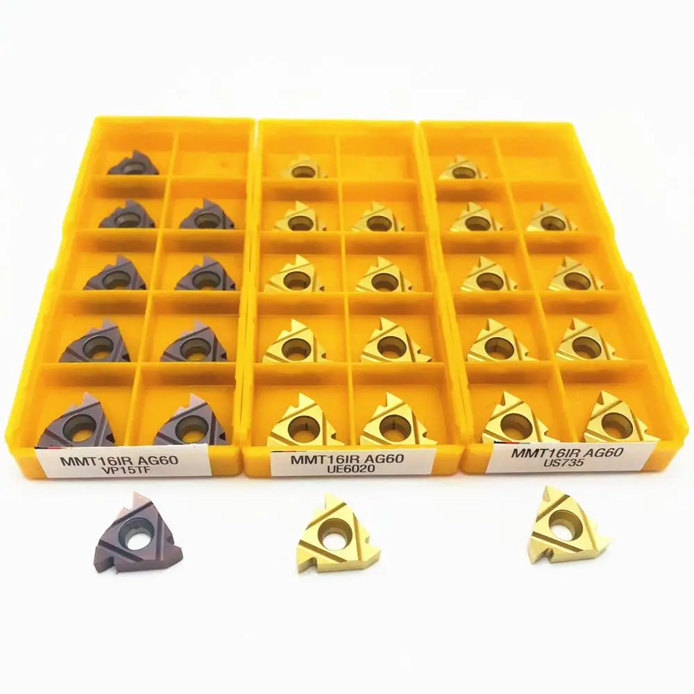 Tungsten carbide MMT 16IR AG60 UE6020 VP15TF US735 Carbide blade Thread