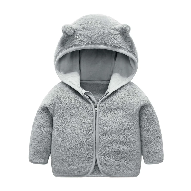Хлопковая мягкая одежда в полоску для новорожденных, одежда для маленьких девочек и мальчиков Весенняя теплая верхняя одежда куртки с капюшоном для маленьких детей, пальто для детей от 0 до 24 месяцев