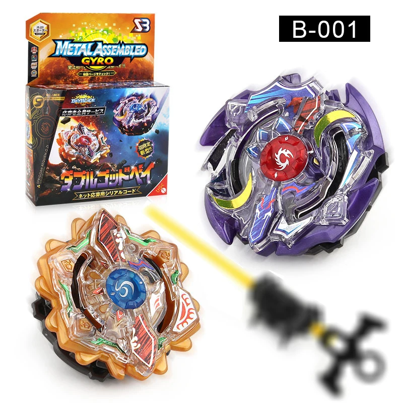 Bey Battle Blade Boy Toy Blade Burst GT Gyro Launcher, рождественский подарок, детские игрушки, набор, вращающиеся топы, тупи, металл, Fusion Evolution - Цвет: B-002