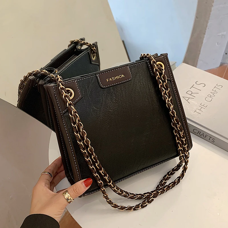 

Women's Bag 2020 Net Red New Fashion Korean-style All-match One-shoulder Messenger Bag Fashion Small Square Bag Autumn Flap Soft