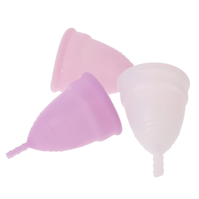 1PC Menstrual Cup For Women Hygiene Medical 100% Silicone Cup Menstrual Reusable Lady Cup Menstrual Than Pads