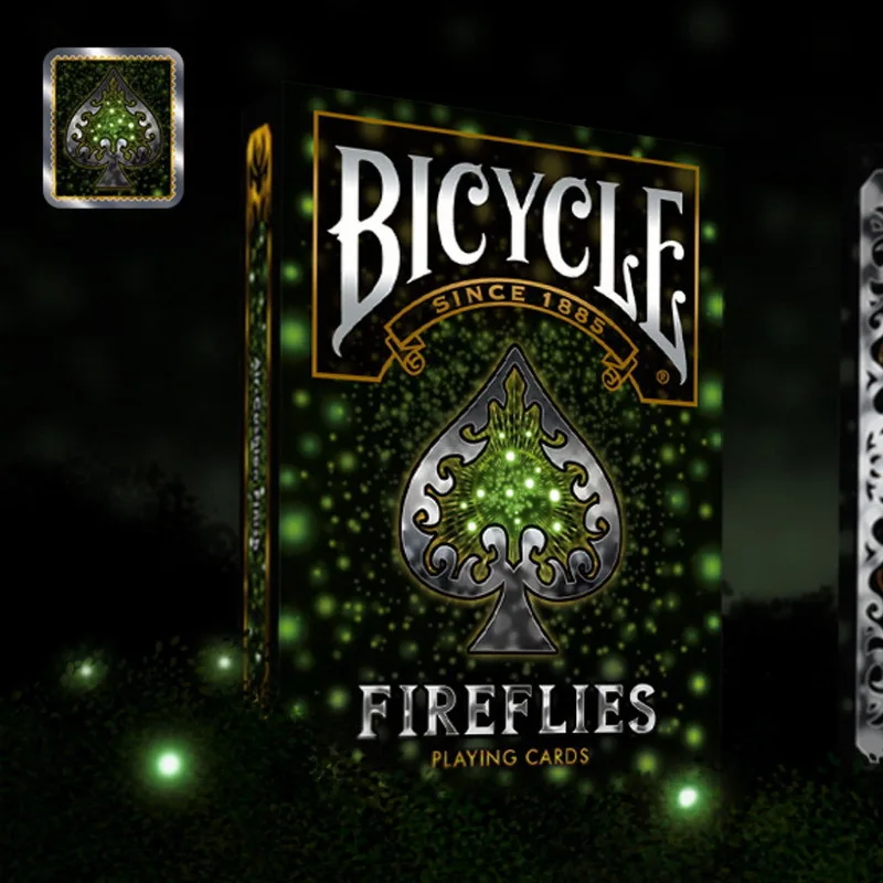 Велосипедные карты Firefly волшебные Glowworm колода размер USPCC новые Запечатанные