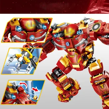 

Superhero Building Blocks Figure Stitching Model Puzzle Small Particles Assembled Boy Toy Assembly Gifts For Children