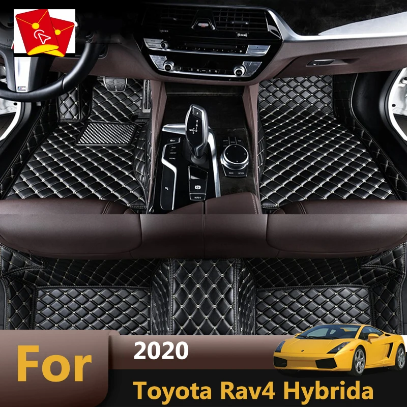 ForToyotaRav4Rav4Hybrid2020CarFloorMatsAutoCarpetsCustom