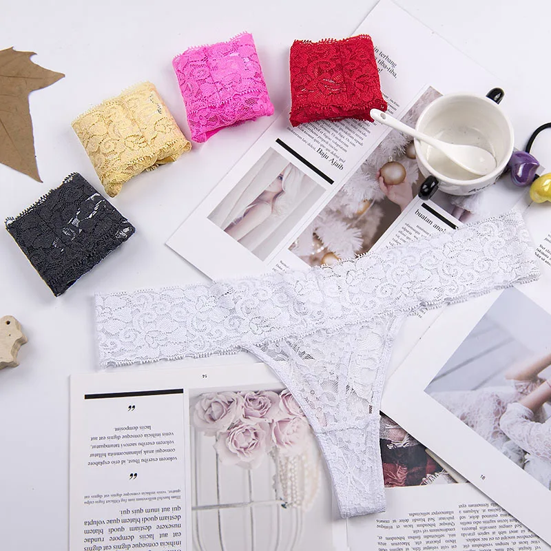 Tanga de talla grande para mujer, ropa interior sexy, bragas