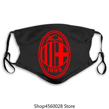 

Fm10 Mens mask Milan Logo Scudetto milan Soccer sport- show original title cartoon masks mask Free Shipping cheap wholesa pm2.5