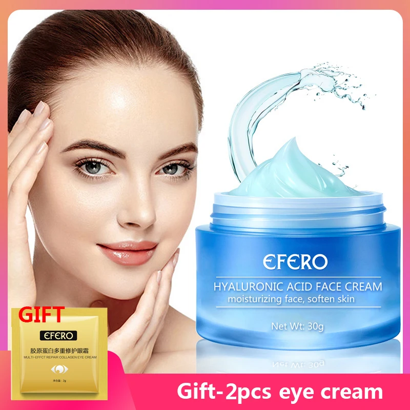 

EFERO Hyaluronic Acid Essence Anti-Aging Face Cream Whitening Moisturizing Cream Face Repair Acne Treatment Smooth Face Cream