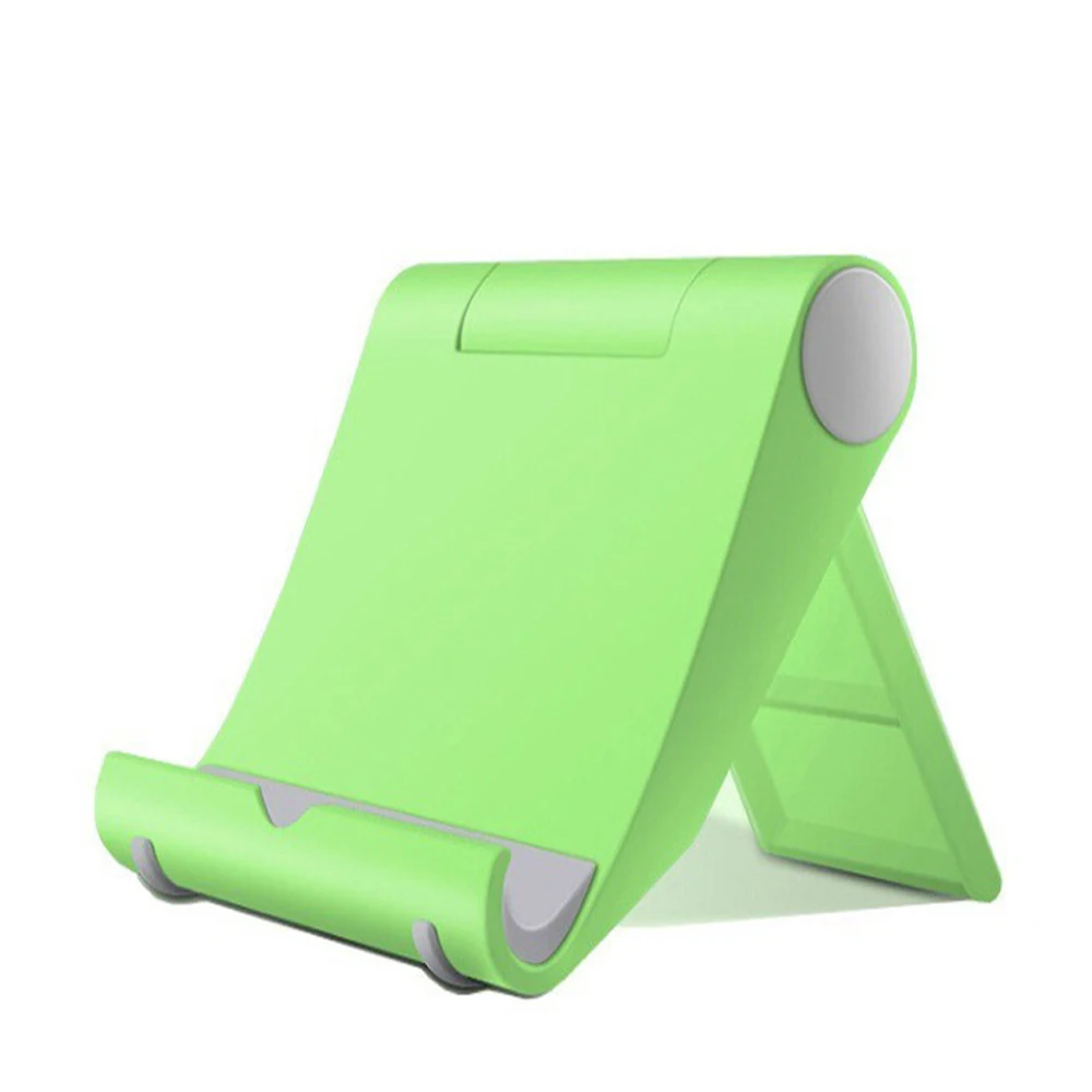 Green Складная Поворотная подставка для планшета для Ipad Mini 1 2 3 4 Pro 11 Air samsung напольная стойка док-станция держатель для телефона Tab Soporte крепление аксессуары - Цвет: Green