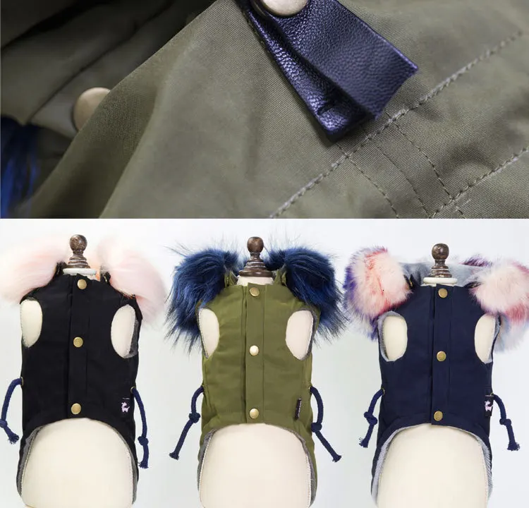 Luxury Fur Dog Clothes (10)