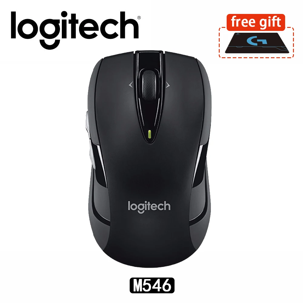 Оригинальная беспроводная мышь Logitech M545/M546 2 4 ГГц с двумя дополнительными