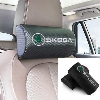 

Car Neck Pillow Headrest Cushion Auto Seat Head Support Protector for Skoda Octavia 2 A7 A5 A4 Vrs Fabia 2 1 Rapid Yeti Superb