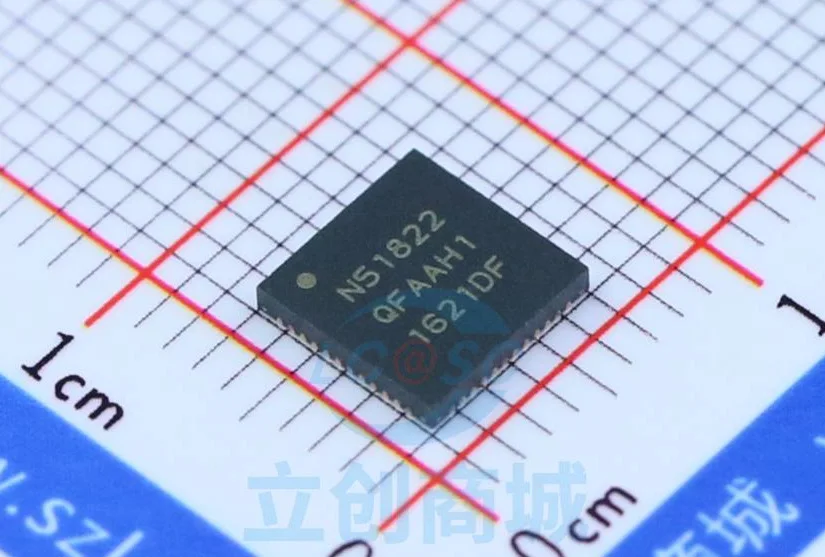 Free shipping | NRF51822-QFAA-R N51822 QFN48 IC 10PCS Электронные компоненты и принадлежности