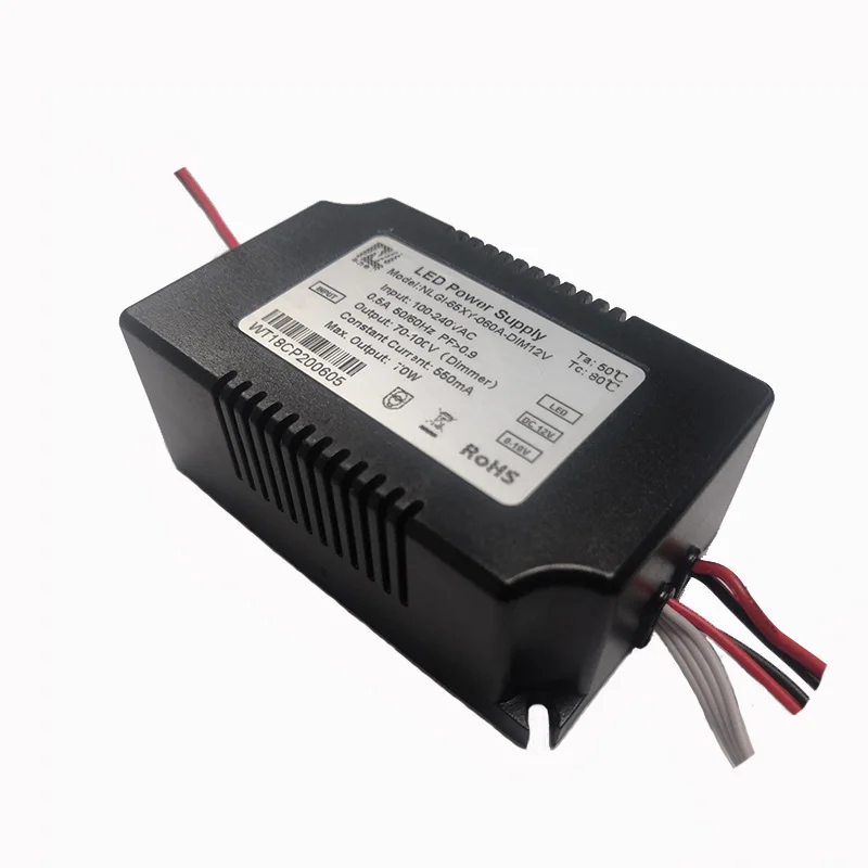 Dimmer Switch Power Supply Dimmable Drive Power With Control Panel 100-240VAC For Wattshine MAD180 PA140S Aquarium Grow Light led grow light