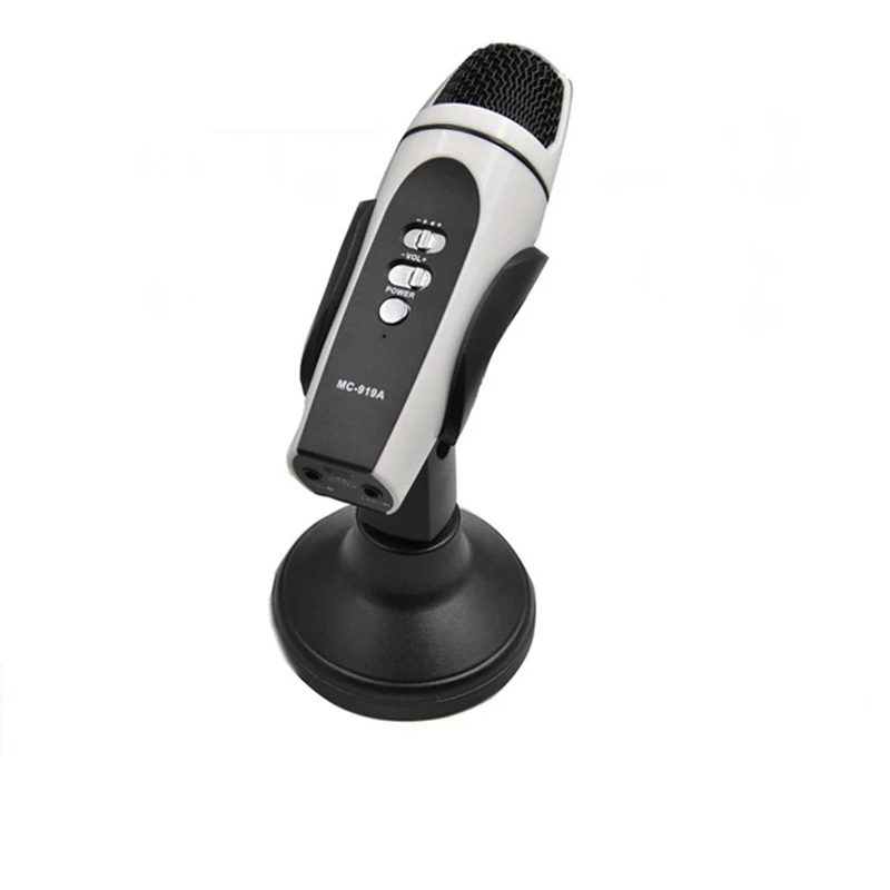 

MC-919Anew professional microphone optional bracket song recording singing podcast double public independent mixing deb