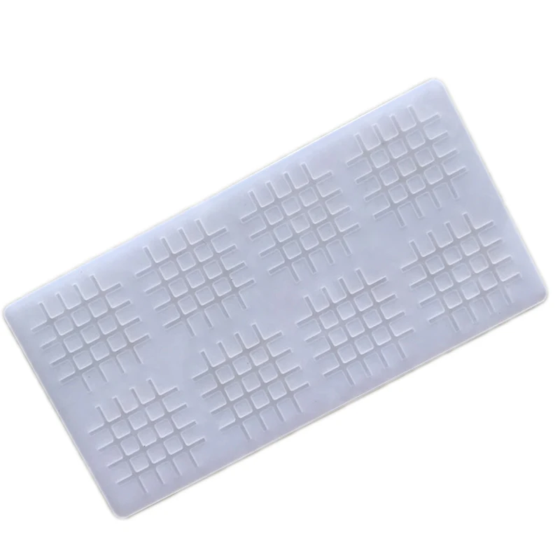 Creative Tic-tac-toe Fence Shape Silicone Insert Mold Cake Edge Accessory Mould DIY Hand-Made Muffin Pan Cake Decorating Tools3