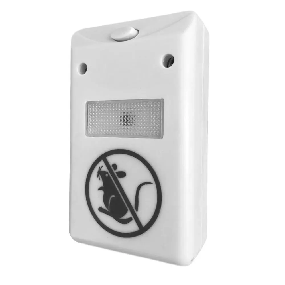 Ultrasonic Rats Repeller Pest Repelling Aid 110-220V Mice Spiders Electronic US Plug Control