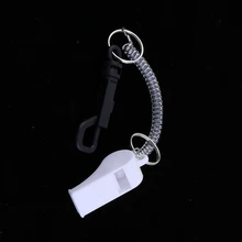 Открытый Кемпинг свист с Талрепом и брелок, спортивные свистки рефери для экстренных ситуаций, соревнований, тренировок