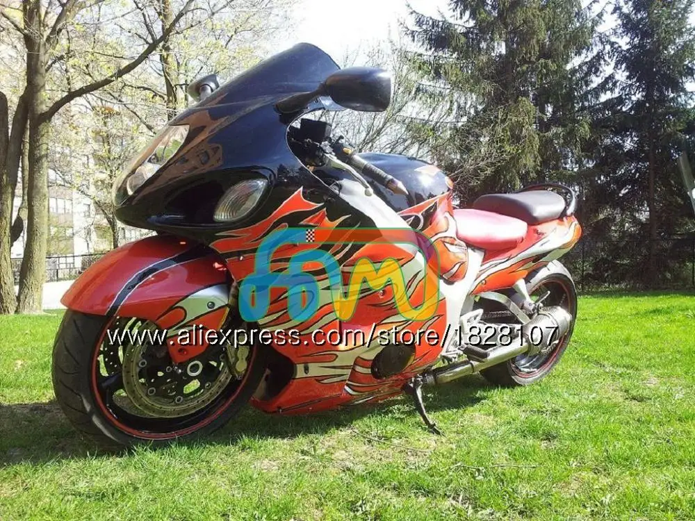 No. 16 Orange Синий Розовый горячее тело для SUZUKI Hayabusa GSXR 1300 GSXR1300 96 97 98 99 01 48BS. 19 GSXR-1300 1996 1997 1998 1999 2000 2001 обтекатель - Цвет: No. 16 Orange