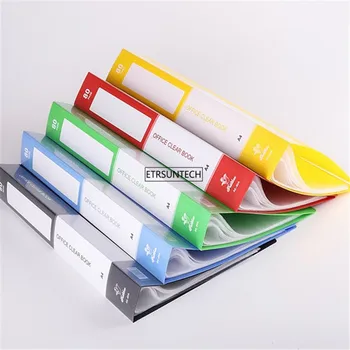 Cheap 100PCS Waterproof Foldable Page Book Organizer Notebook Storage File Paper Separator Divider Pages Bag Office School Stationery