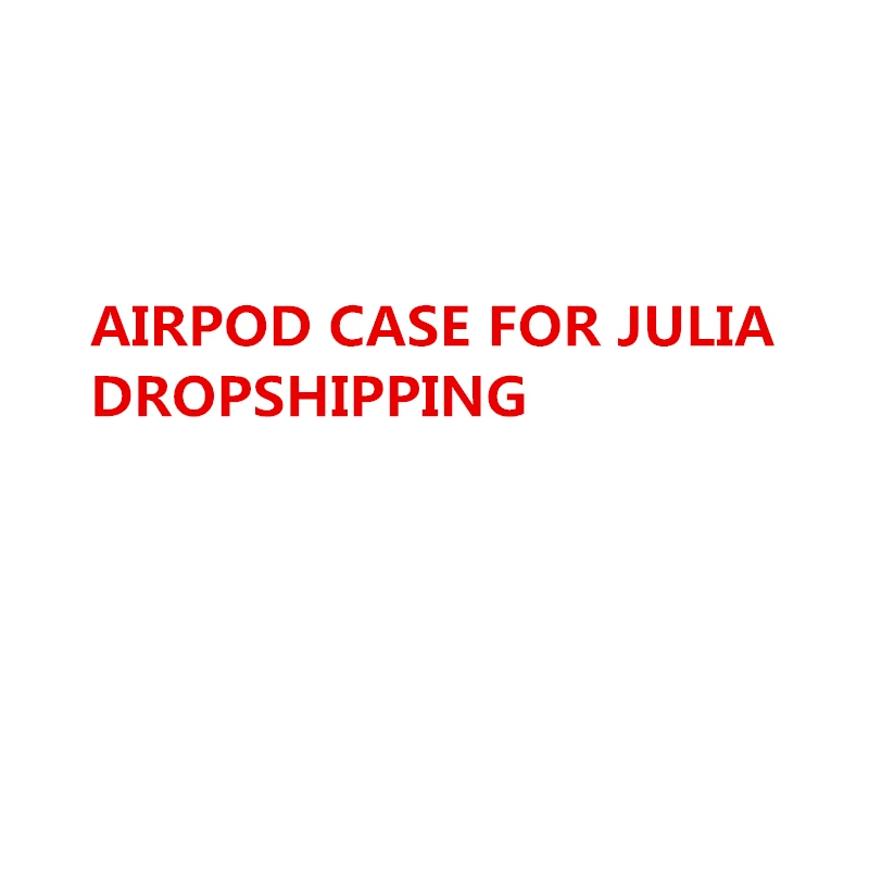 

SPECIAL LINK FOR DROPSHIPPING CLIENT JULIA FOR EARPHONE CASE