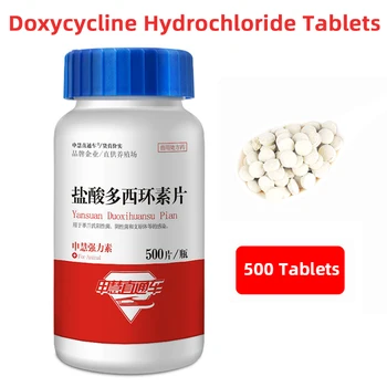 

Doxycycline Hydrochloride Tablets 10mg For Animal 500 tablets