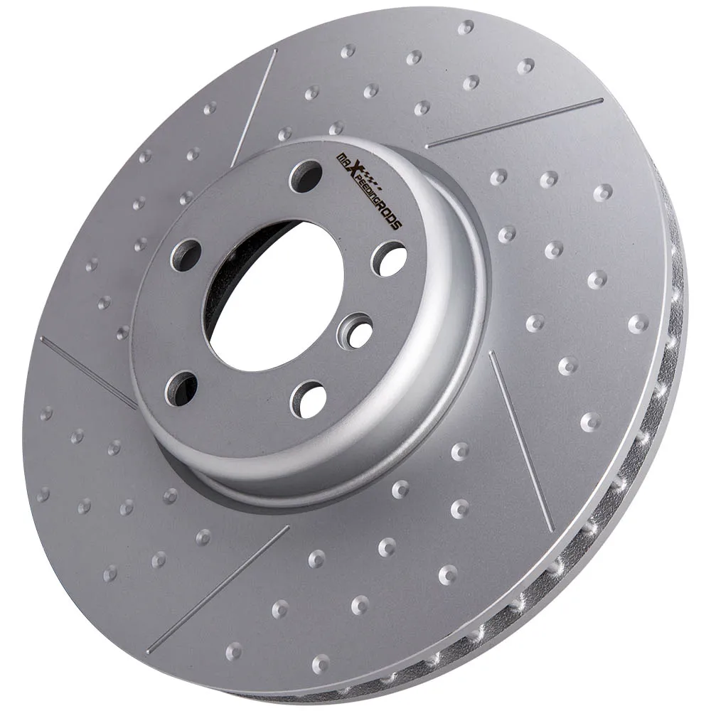 US $159.59 Driver Sides Front Disc Brake Rotor For BMW 650i 730Li 740Li 535i XDrive
