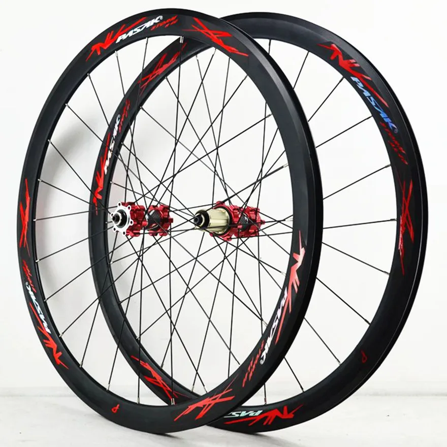 29 Inch 700C Road Bike Wheel Set Off road Bicycle Straight Pull Round