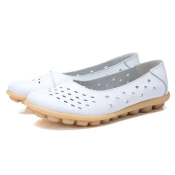 

Women Flats Shoes Fashion Walking Ladies Loafers Slip On Female 2020 Casual Comfort Woman Sneakers Plus Size Mujer New