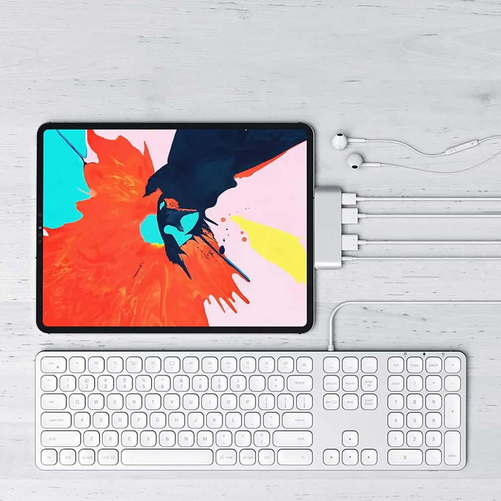 4 в 1 USB-C к HDMI 3,5 мм USB PD концентратор удлинитель usb-хаб конвертер Поддержка высокоскоростной передачи данных