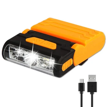 

zk20 Dropshipping USB Rechargeable COB Cap Hat Light Induction LED Headlamp Rotatable Hands Free for Hunting Camping Fishing